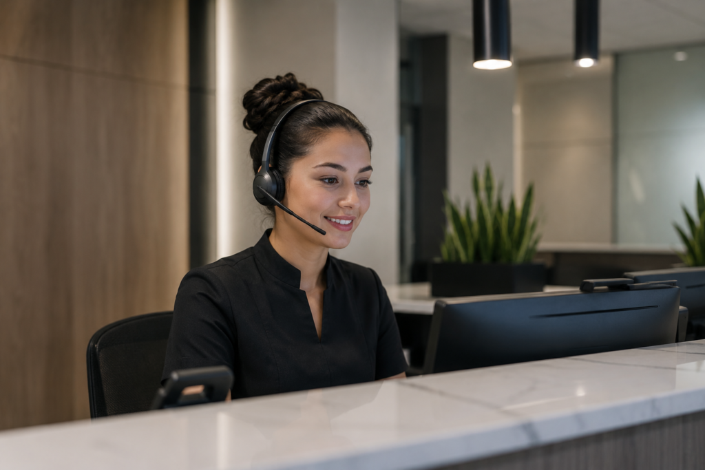 AI receptionist for beauty businesses